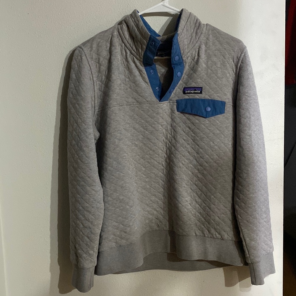 Patagonia Cotton Quilt Snap-T Pullover - Women’s Small
